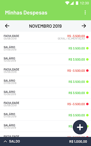 Minhas Despesas - Controle Financeiro Simples Screenshot 0