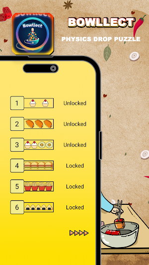 Bowllect:Physics Drop Puzzle Screenshot 1