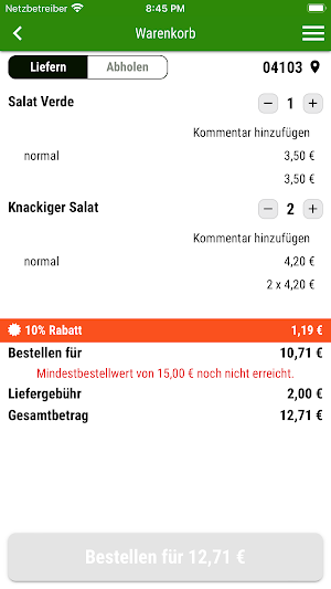 Pizza Point Leipzig Screenshot 1