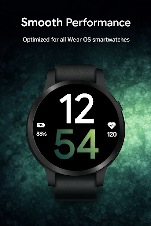 Modern Bold Digital WatchFace Screenshot 3