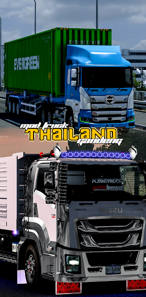 Mod Truck Thailand Gandeng Screenshot 1