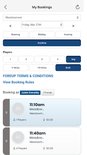 Meadowmeer Golf & Country Club Screenshot 1
