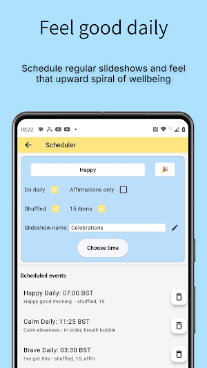 SmileFile: mental wellbeing Screenshot 1