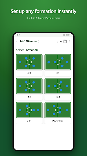 Futsal Tactics Board Screenshot 2