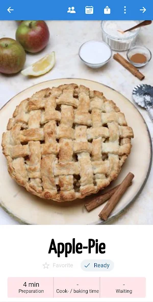 My cookbook app - save and share recipes Screenshot 0