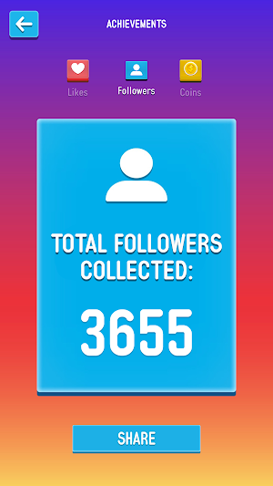 Get Followers and Likes Simulator Clicker Game Screenshot 2