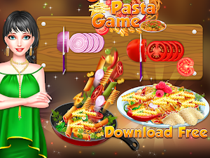 Make Pasta Cooking Kitchen Screenshot 1