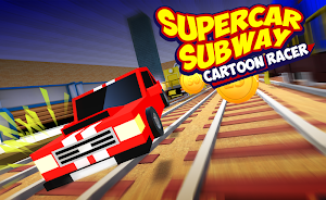 Supercar Subway Cartoon Racer Screenshot 1