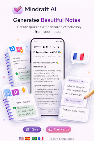 Mindraft: Smart AI Notes Screenshot 2
