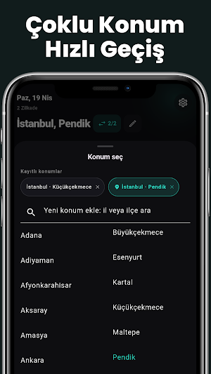 Namaz Vakitleri - Reklamsız Screenshot 3