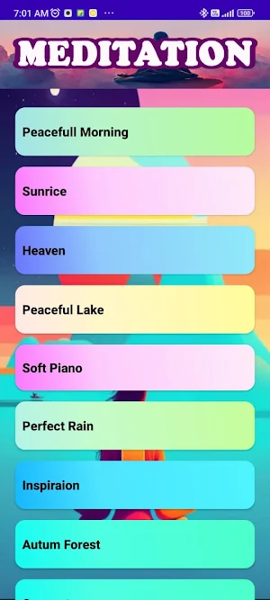 Meditation and Relaxation Screenshot 0