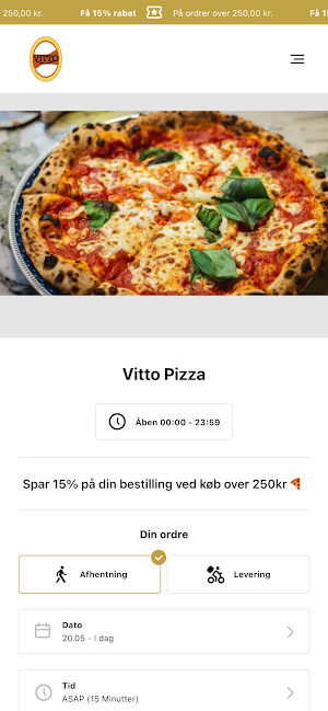 Vitto Pizza Screenshot 0