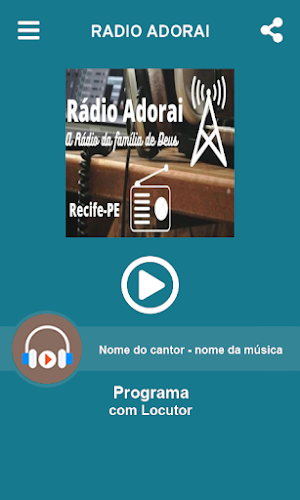 Radio Adorai Screenshot 0