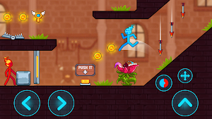 Fire And Water Stickman Screenshot 1