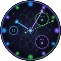 Quantum Particles - watch face