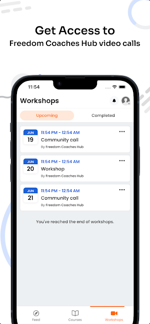 Freedom Coaches Hub Screenshot 3