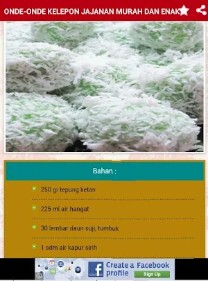 Resep Onde Onde Screenshot 3