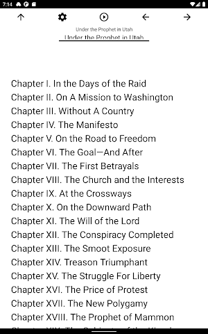 Book, Under the Prophet in Utah Screenshot 2