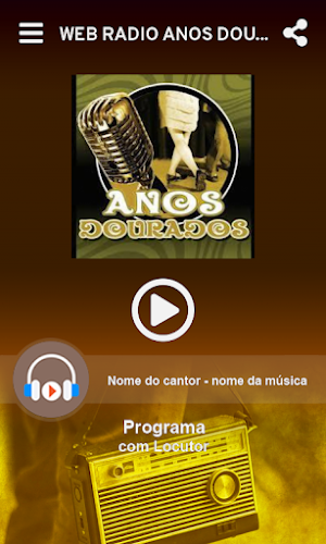 WEB RÁDIO ANOS DOURADOS Screenshot 1