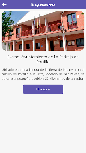 Ayto. La Pedraja de Portillo Screenshot 2