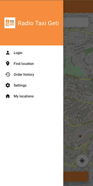 Radio taxi geti prishtina Screenshot 1