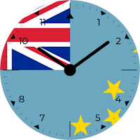 Tuvalu Analog Watch Face