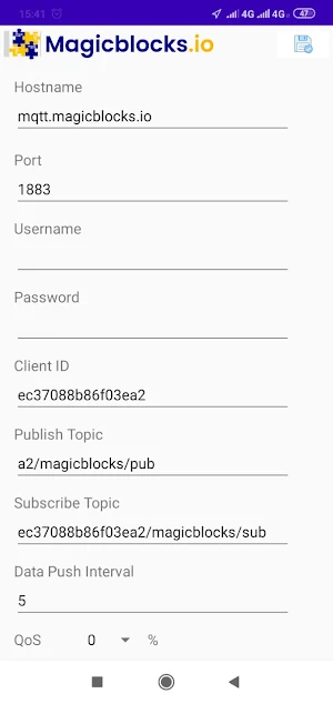 Magicblocks.io - IoT | MQTT Screenshot 3