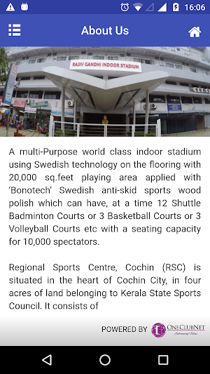 Regional Sports Centre Cochin Screenshot 3