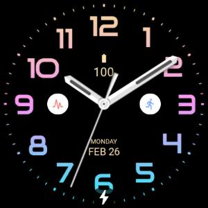Summer Analog Watch Face Screenshot 3