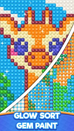 Jewel Sort: Glow Puzzle Screenshot 0