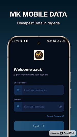 MK MOBILE DATA Screenshot 0