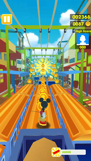 Mickey Run Subway Adventure Screenshot 2