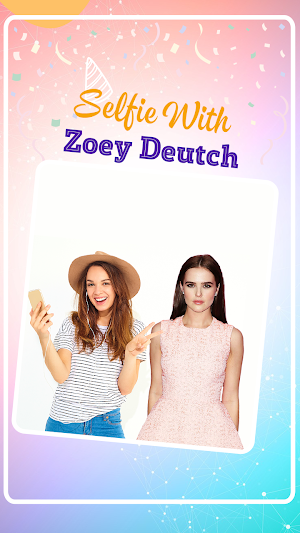 Selfie With Zoey Deutch Screenshot 1