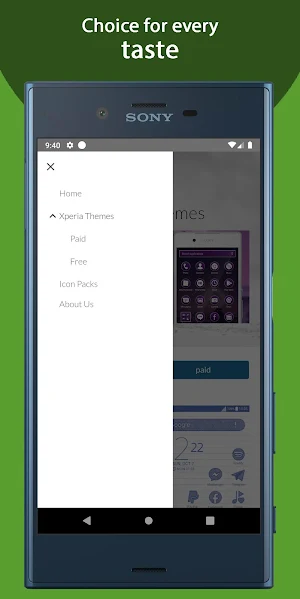 Xperia Themes - Only FREE! Screenshot 2