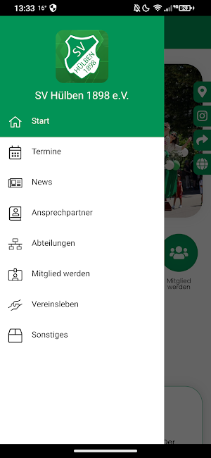 SV Hülben 1898 e.V. Screenshot 2