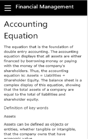 Financial Management Screenshot 2