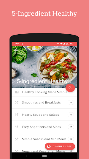 5-Ingredient Healthy Cookbook Screenshot 0