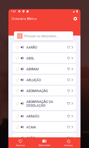 Dicionário Bíblico Screenshot 1