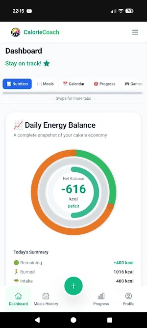 Calorie Coach AI Food Analyzer Screenshot 1