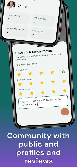 Tandapp: Group Savings Tracker Screenshot 2