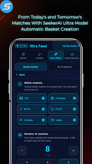 SEEKERAI: Football Prediction Screenshot 0