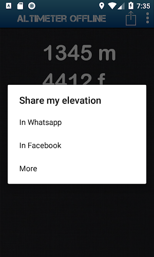 Altimeter Offline Screenshot 1