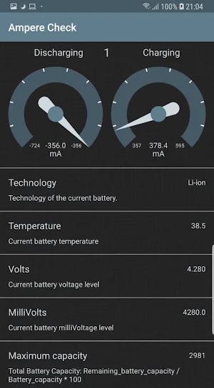 Ampere Check Screenshot 1