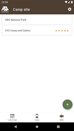 Camping Checklist,Gear&SiteMgr Screenshot 3