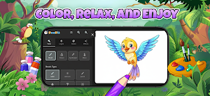 BeaBit - Animals Coloring Book Screenshot 1