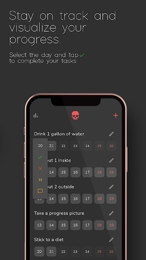 75 Hard Challenge Tracker Screenshot 1