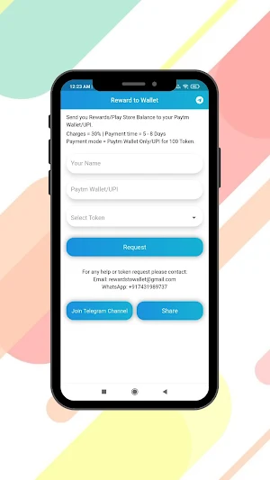 Rewards to Wallet Screenshot 1