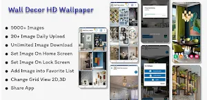 Wall Decoration Design Ideas Screenshot 0