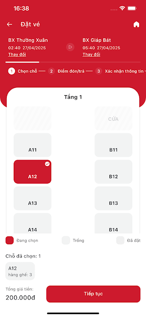 XE HIỀN LAN Screenshot 2