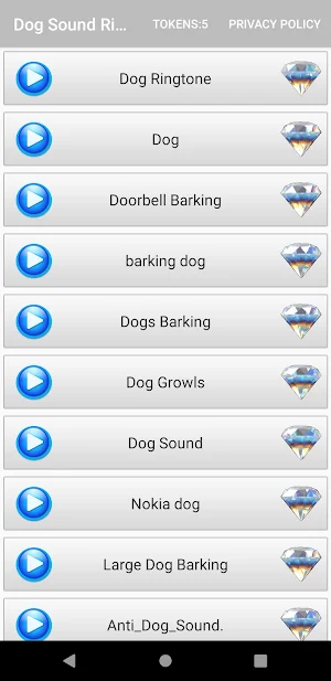 Dog Sound Ringtones Screenshot 1